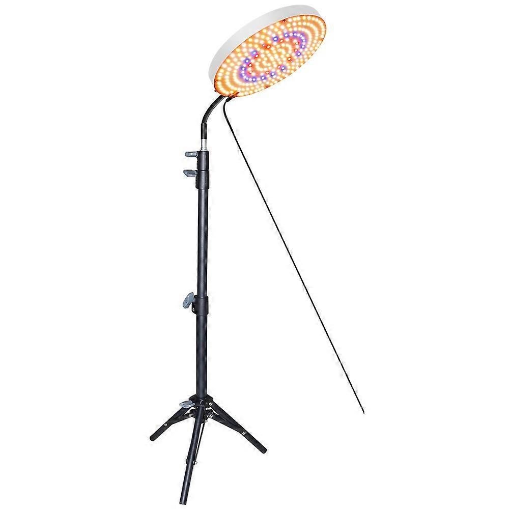 Style G Round Shape Sunlight Simulation Plant Grow Light with Tripod VEG and BLOOM Full Brightness LED Growing Lamp, EU Plug
