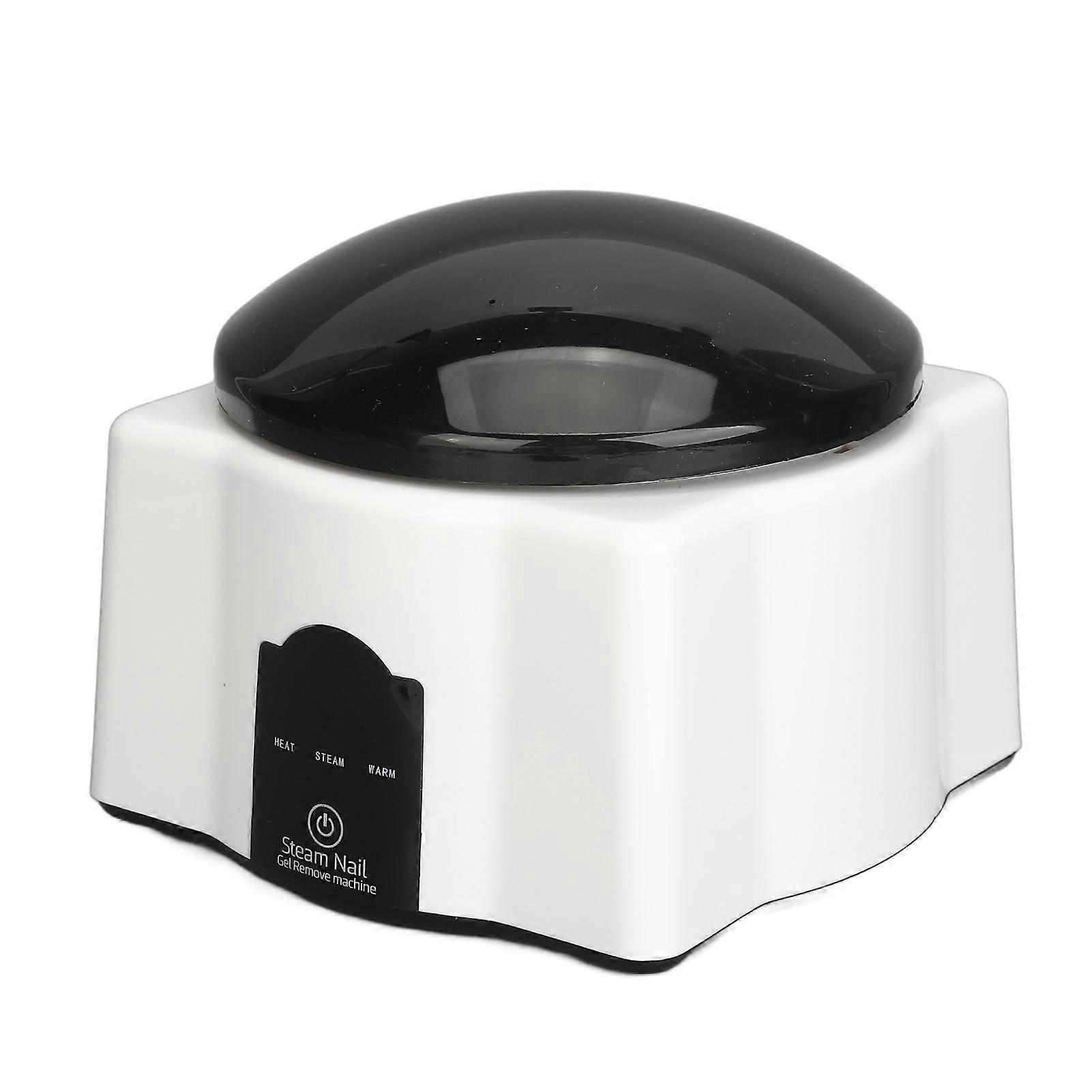 36W Steam Nail Polish Remover Machine Adjustable Heating EU Plug