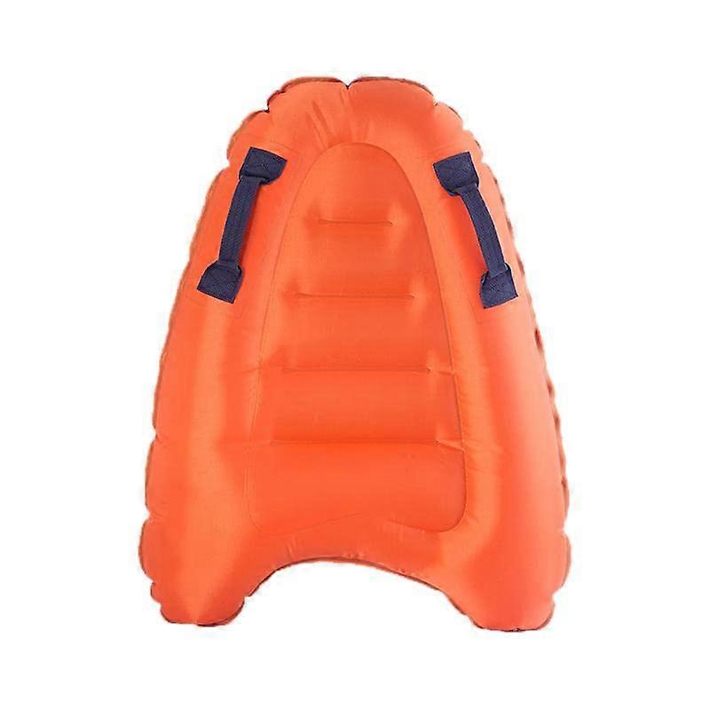 Inflatable Bodyboard 75x52cm Blue Mini Inflatable Surfboard For Water Fun