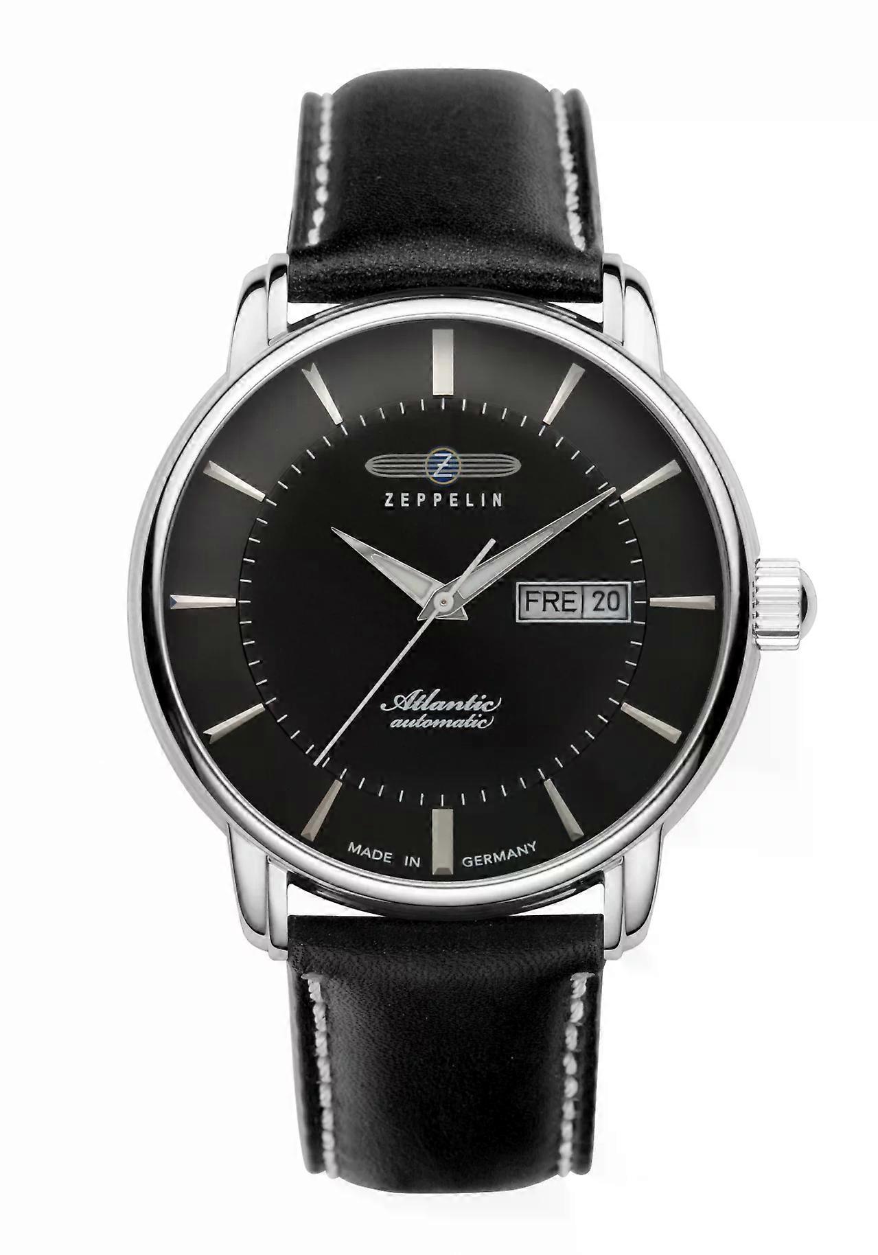 Zeppelin Herrenuhr Atlantic Automatik Schwarz (8466-2)
