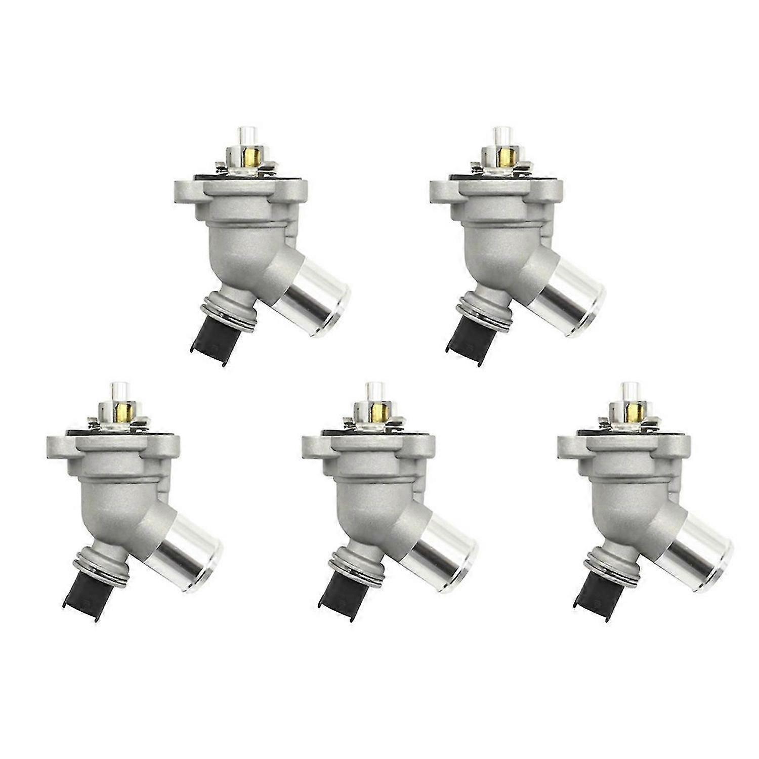 5PCS Car Engine Coolant Thermostat Assembly 25199831 for Spark 2013-2015