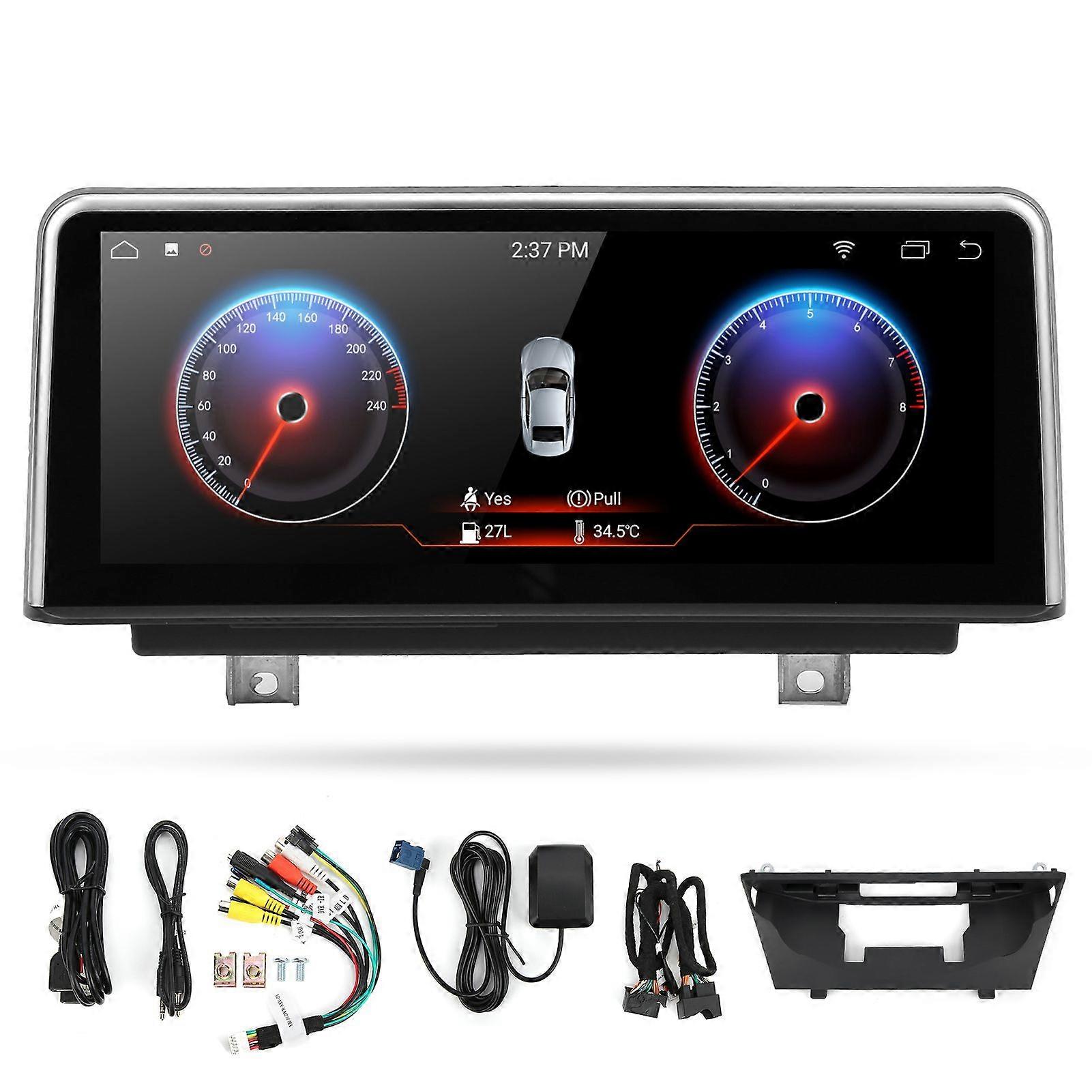 Ecran tactil de navigație de 10,25 inchi, înlocuire pentru X5 E70 (2007-2010), sistem CCC PX6, care funcționează cu Android 9.0