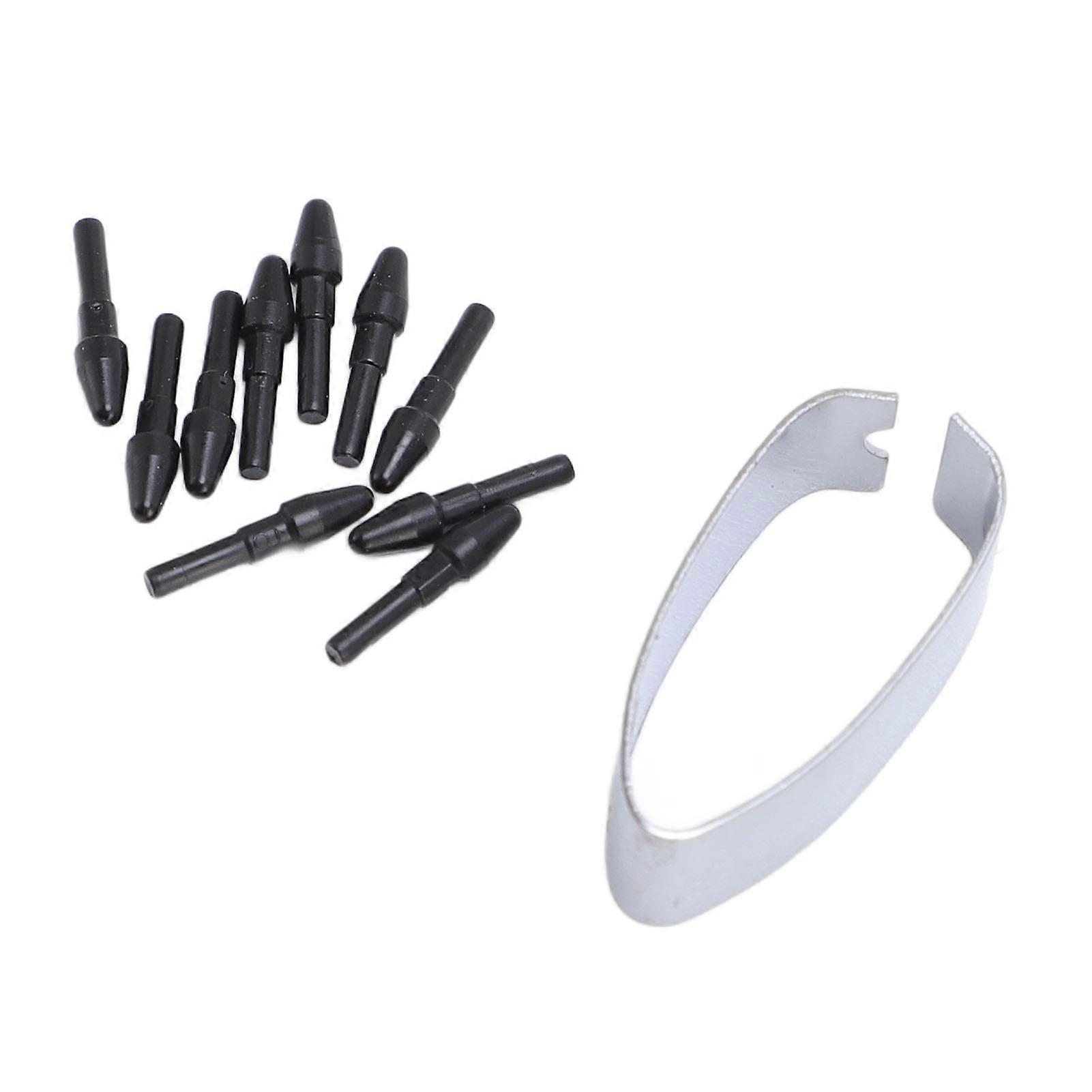 10pcs Black Stylus Pen Nibs for CP1 with Tweezers, 4096 Pressure