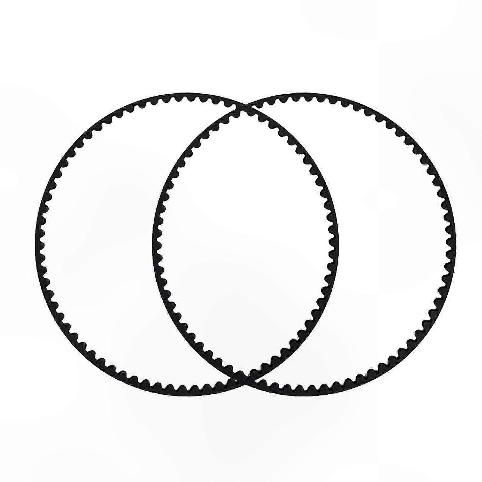 Replacement Rubber Drive Belts for Floor Cleaning Robots, Compatible with 3M180 3M201 3M207 3M210 3M186 3M198 Models