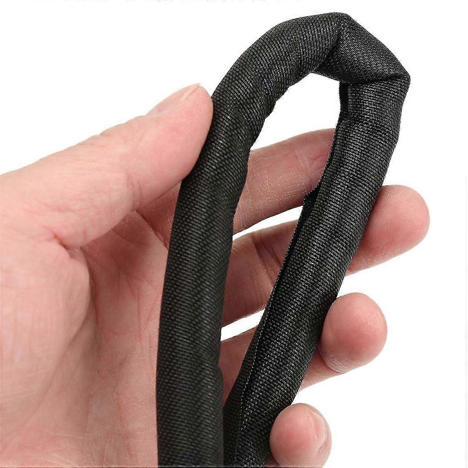Dog and Cat Cord Protector 10ft ,Cable Sleeve for Easy Cord Management, Protects Cables From Pets Ch