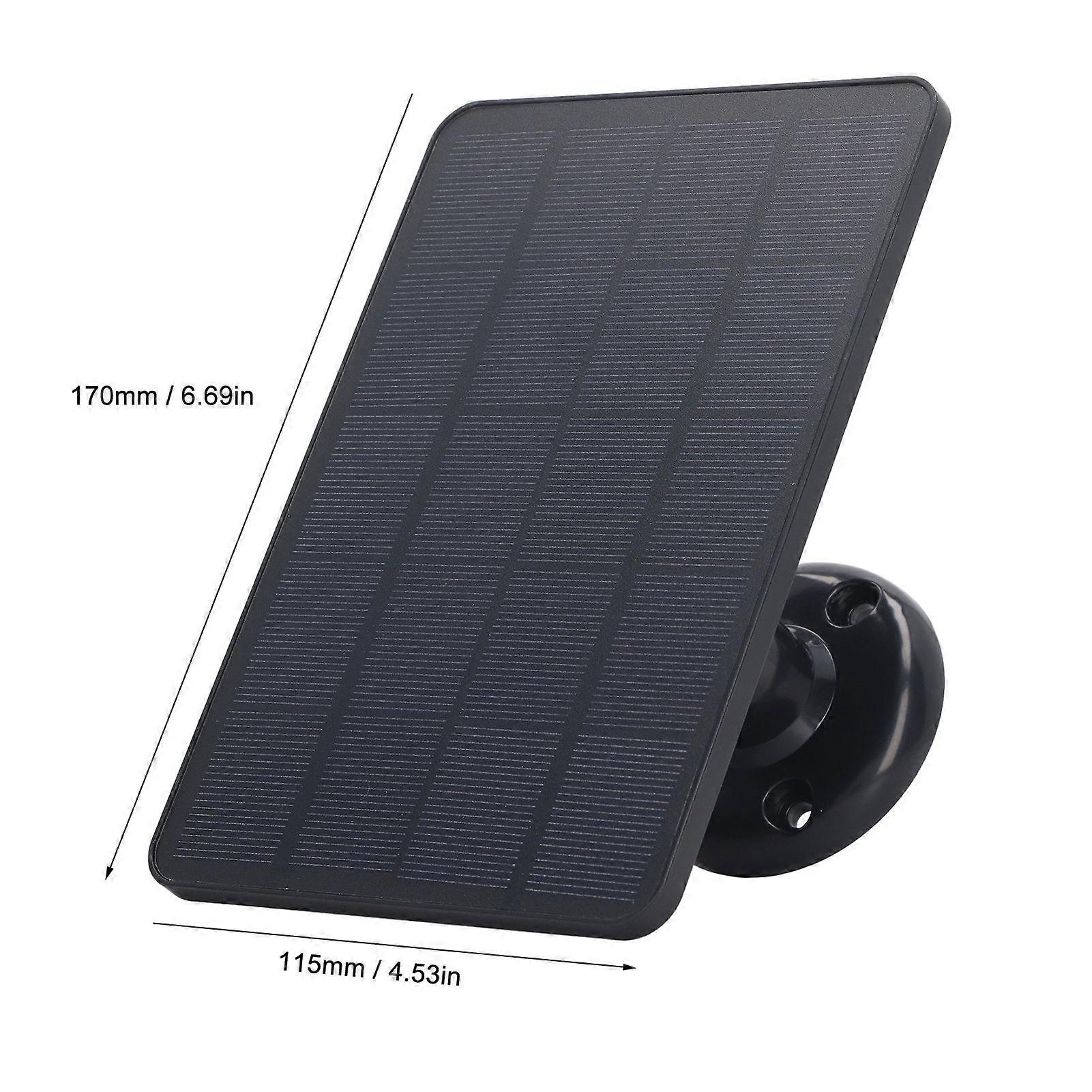 Solar Panel 4W Battery Charger Micro USB Camera Charging Solar Panel for Appliances