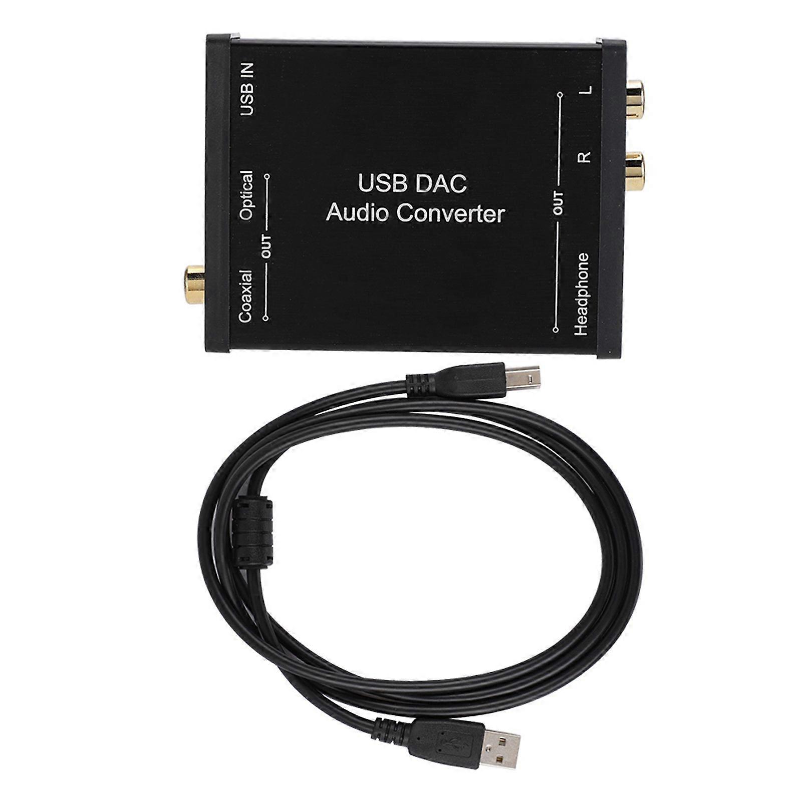 GV023 Digital to Analog DAC Audio Converter USB Audio Sound Card