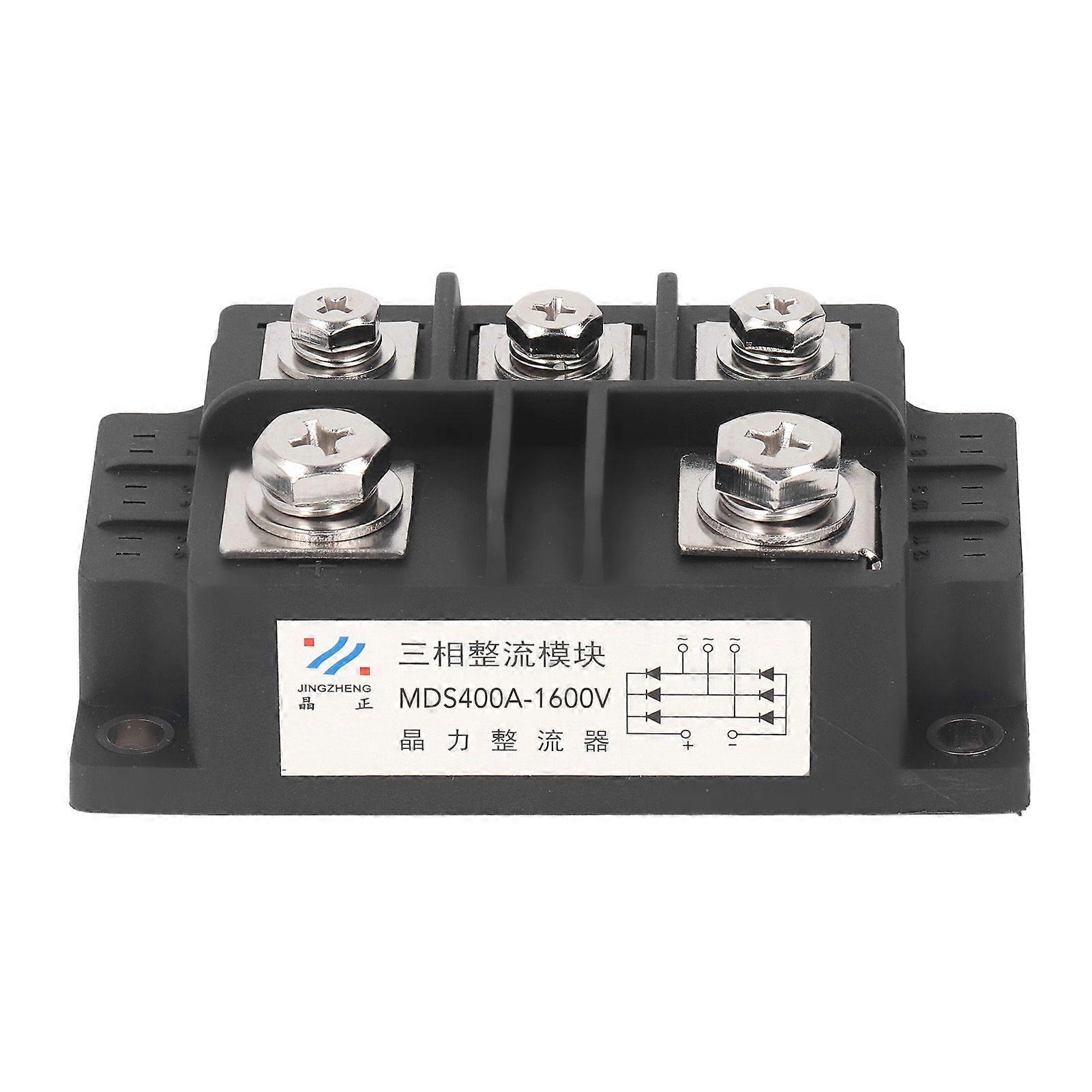 1600V 5 Terminal Bridge Rectifier 400A Maximum Welded Structure 3 Phase Power Diode Rectifier Module