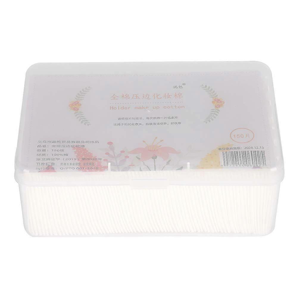 150pcs/box Cotton Soft Makeup Towel Cosmetic Removal Face Cleansing Wipes