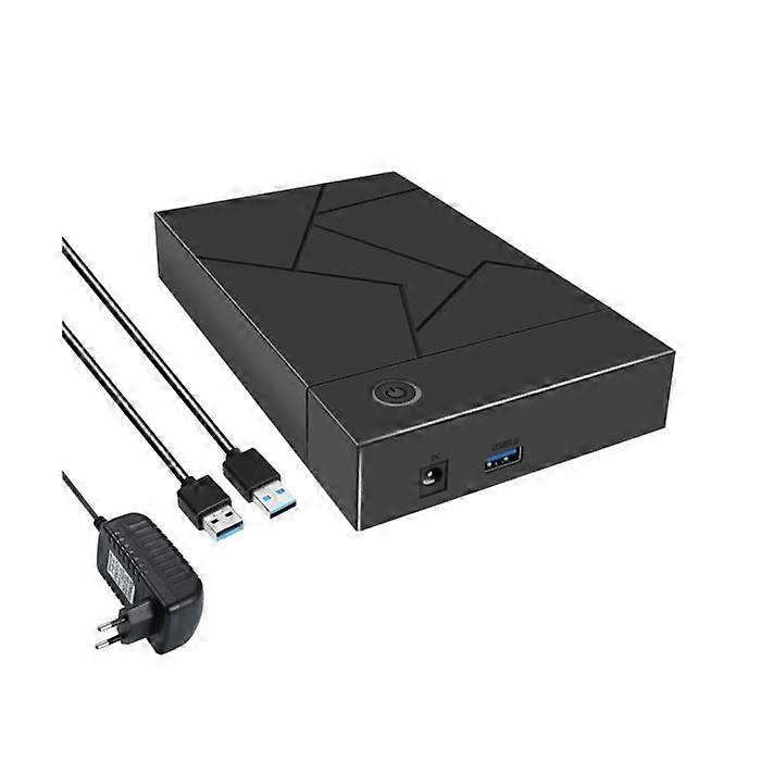 3.5 Inch USB 3.0 to SATA Hard Drive Enclosure Hard Drive Case SSD Enclosure External Hard Drive Enclosure