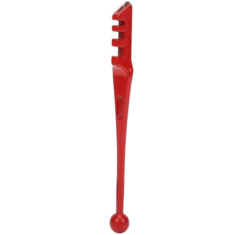 Coupe-verre à molette, outil manuel portable rouge en alliage d'acier au carbone
