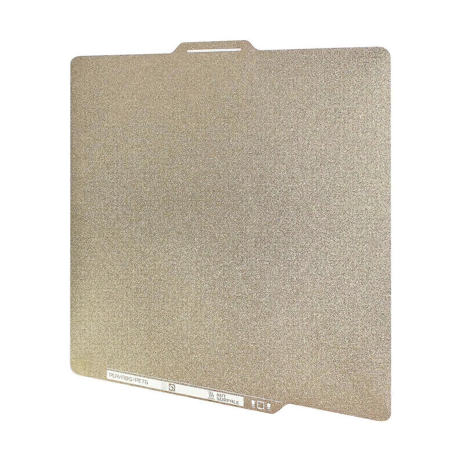 DoubleSided Textured PEI Build Plate 257.5x257.5mm Flexible Spring Steel Heat Bed For X1 P1P PLA PETG TPU Printer Parts