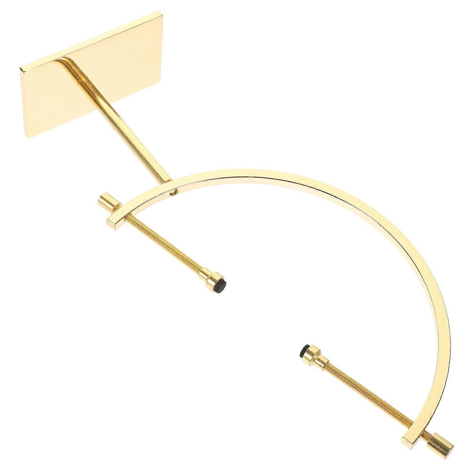 Golden Metal Crystal Sphere Holder Adjustable Display Stand 3Pcs for Crystal Balls
