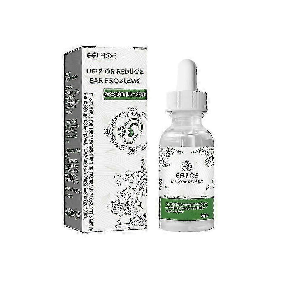 Effective Tinnitus Ear Drops for Relief from Deafness, Otitis, and Hard Hearing - Soothes Swelling and Itching