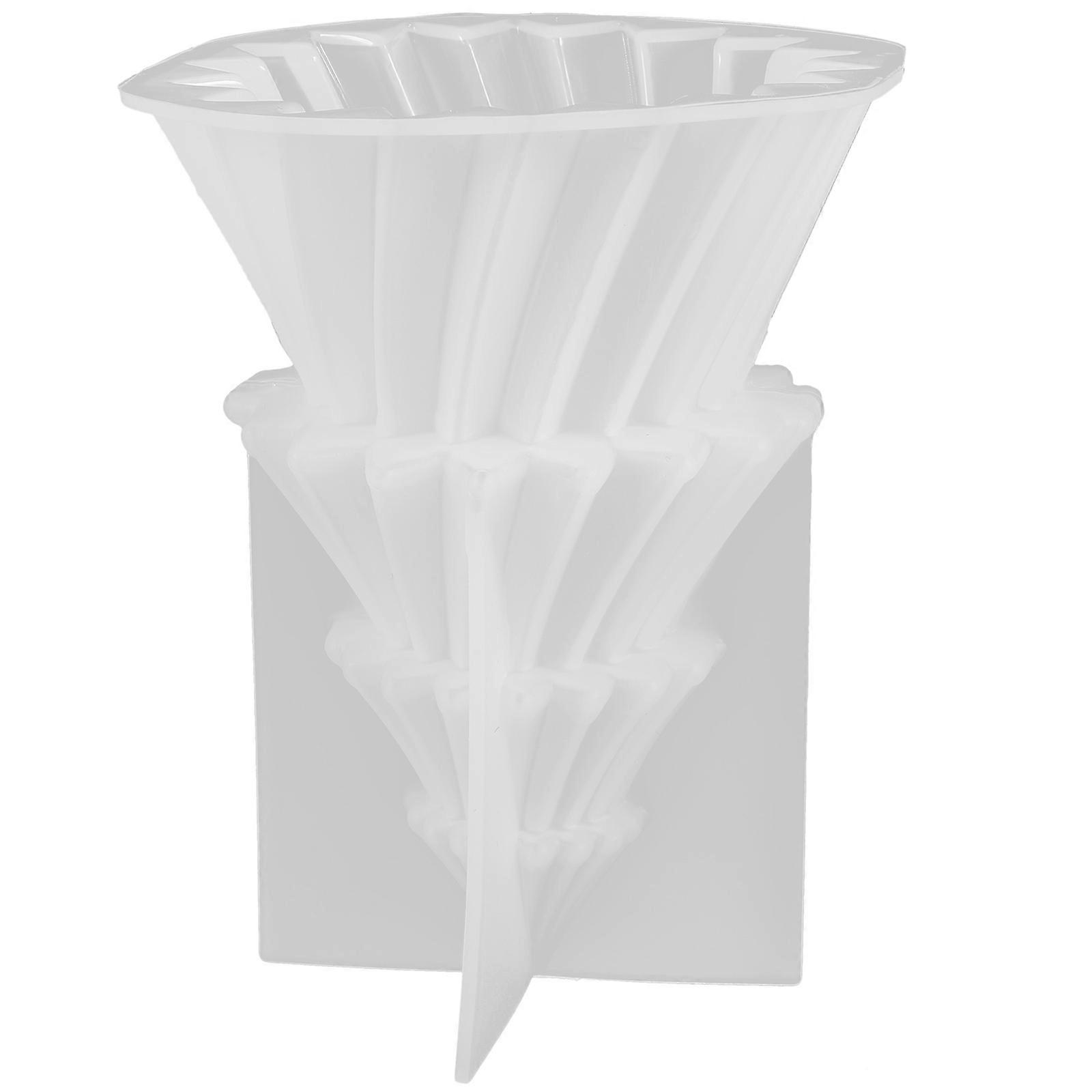 Christmas Tree Candle Mold for DIY Silicone Candle Making 5Pcs Set