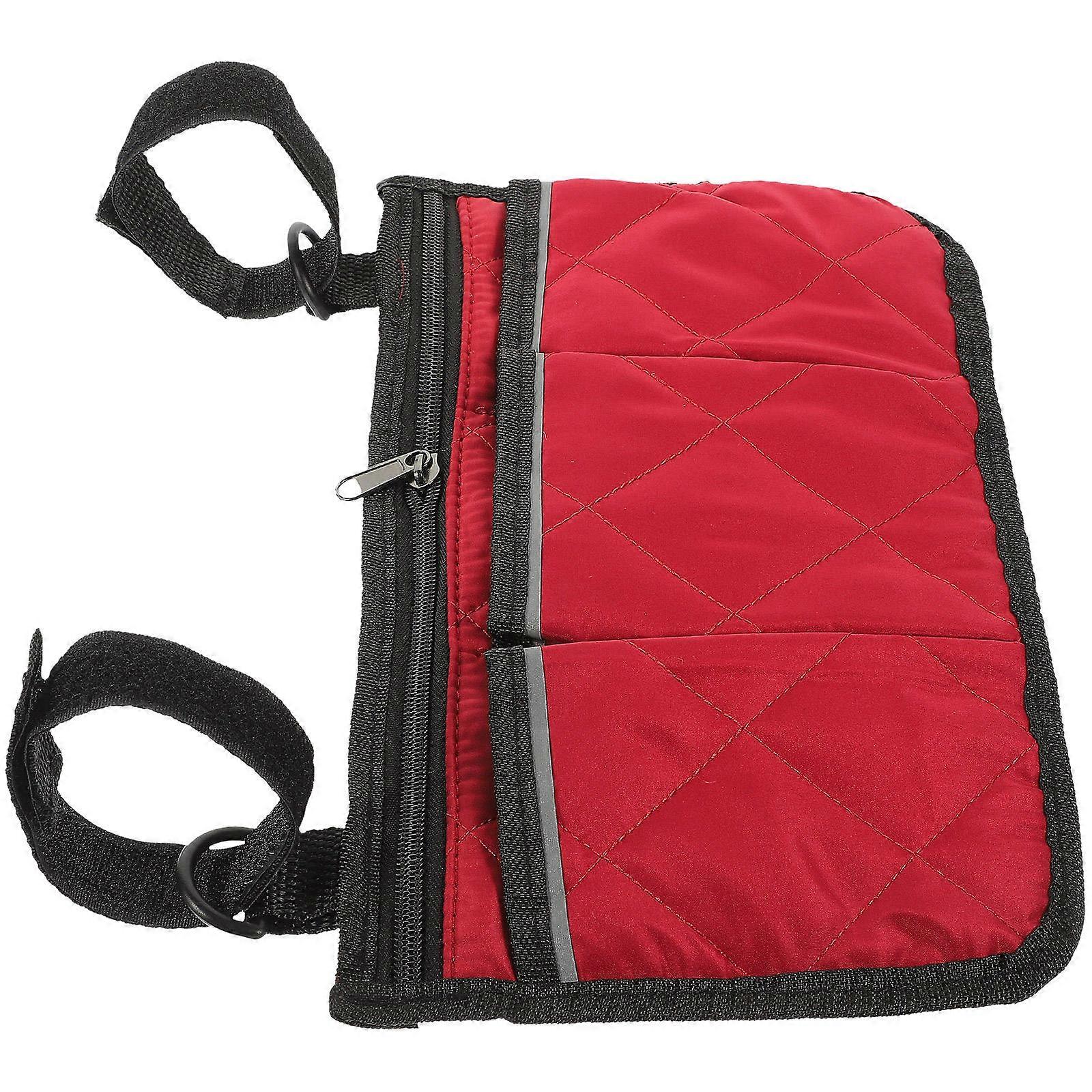 Wheelchair Bags For The Armrest Stroller Crowd Non-woven Fabric Compact Carry Solution 1Pack
