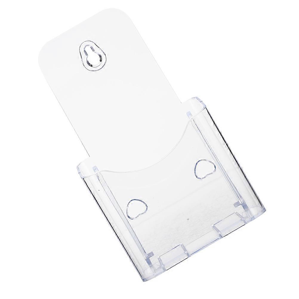 Modern Design Transparent Magazine Rack Wall Mounted Document Holder For Workspace Organization 3Pcs