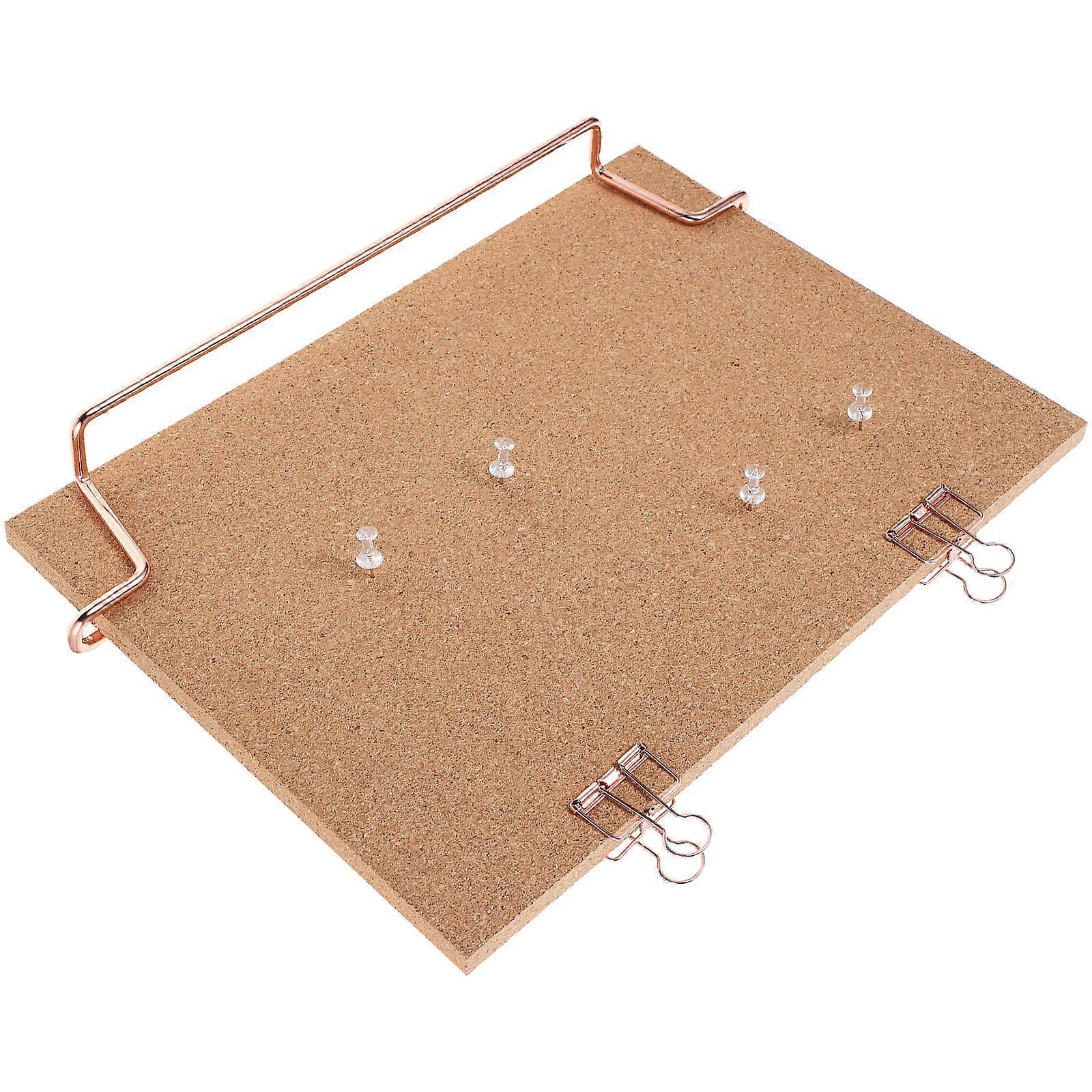 Reusable Office Message Board for Desk Use with Cork Frame 5Sets