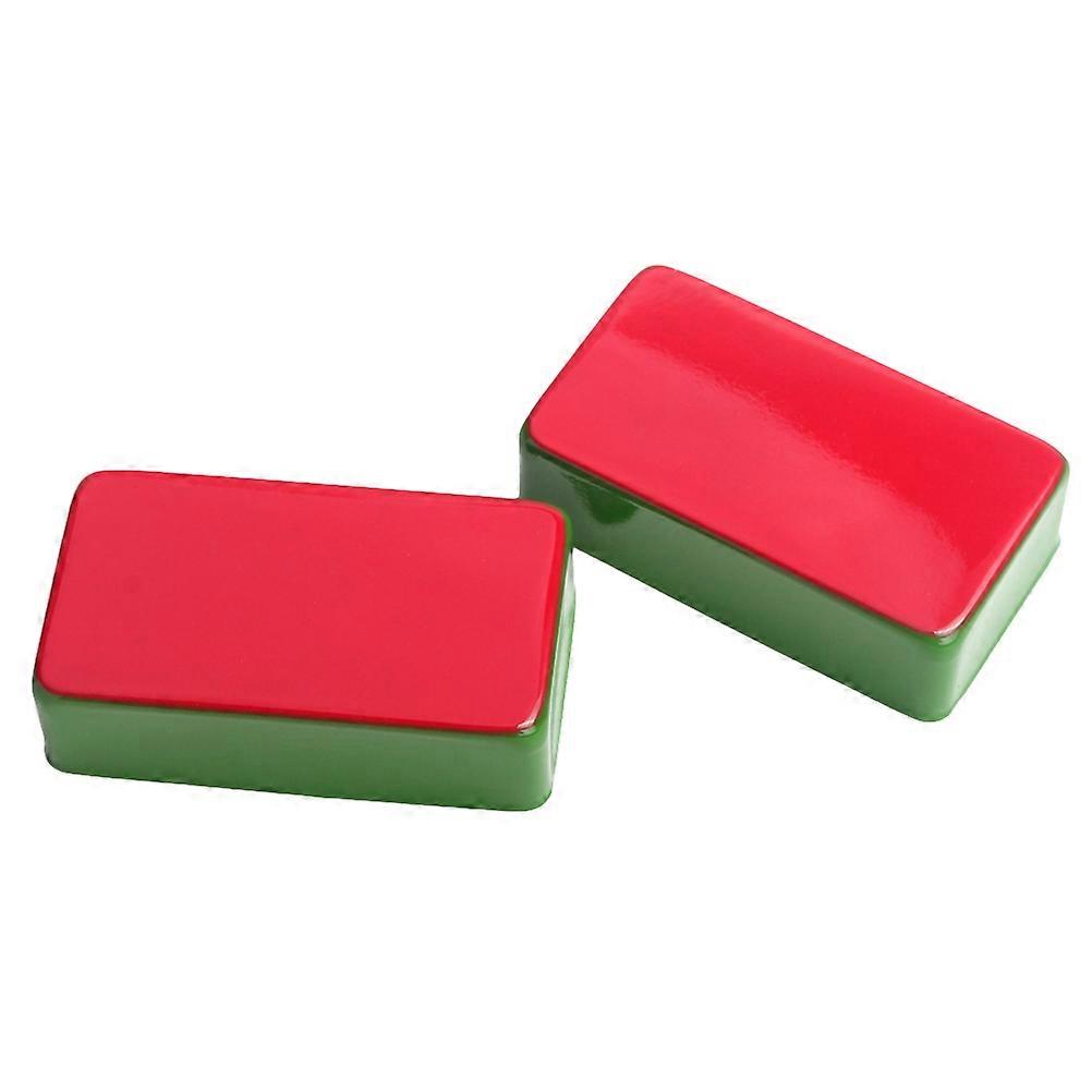 Electric Guitar Pickup Cover Set 2 Pcs Fully Enclosed Humbucker Pickup Style For Musical Performance Multi Color Dust Protection