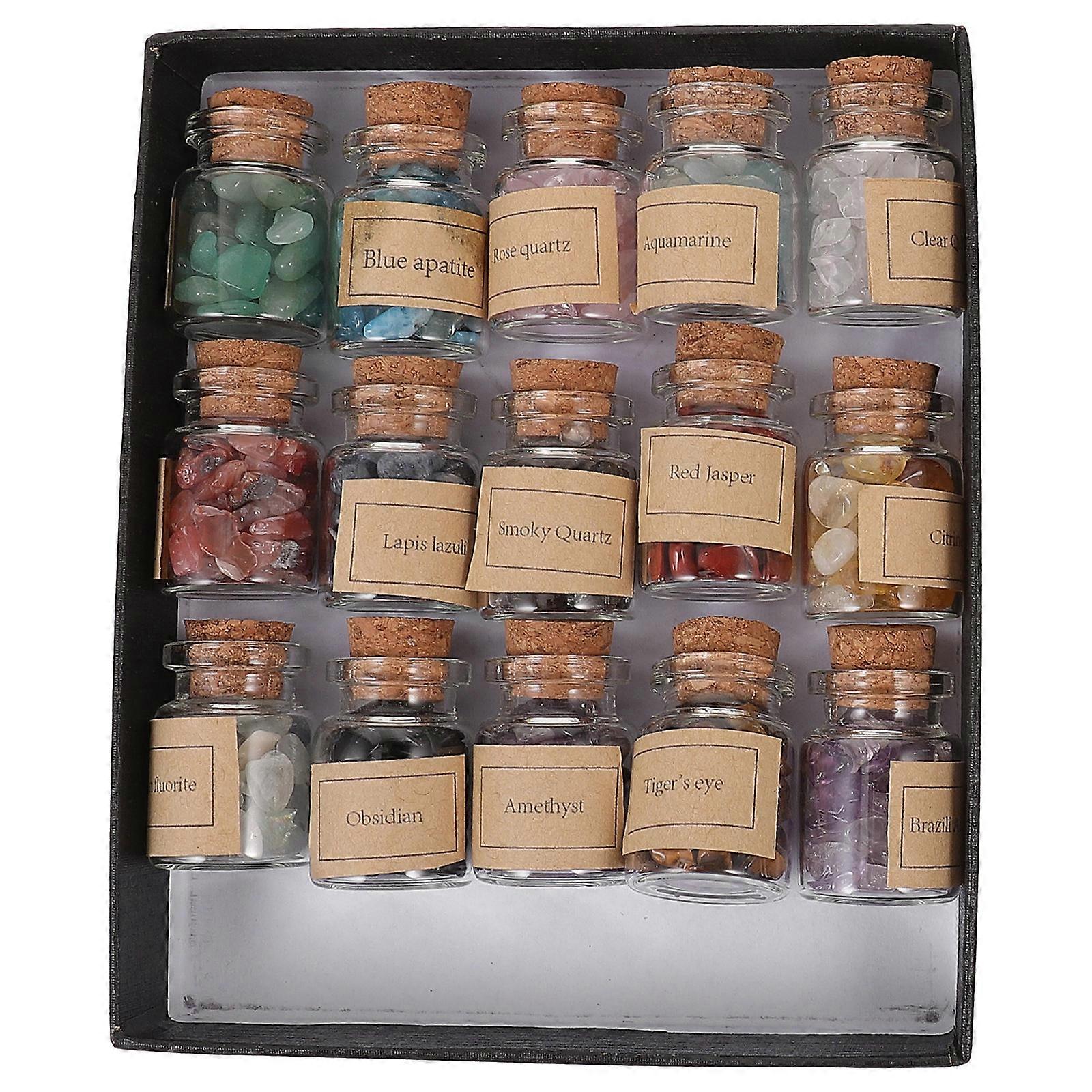 Portable Wishing Bottles Crystal Set for Home Use 2Sets