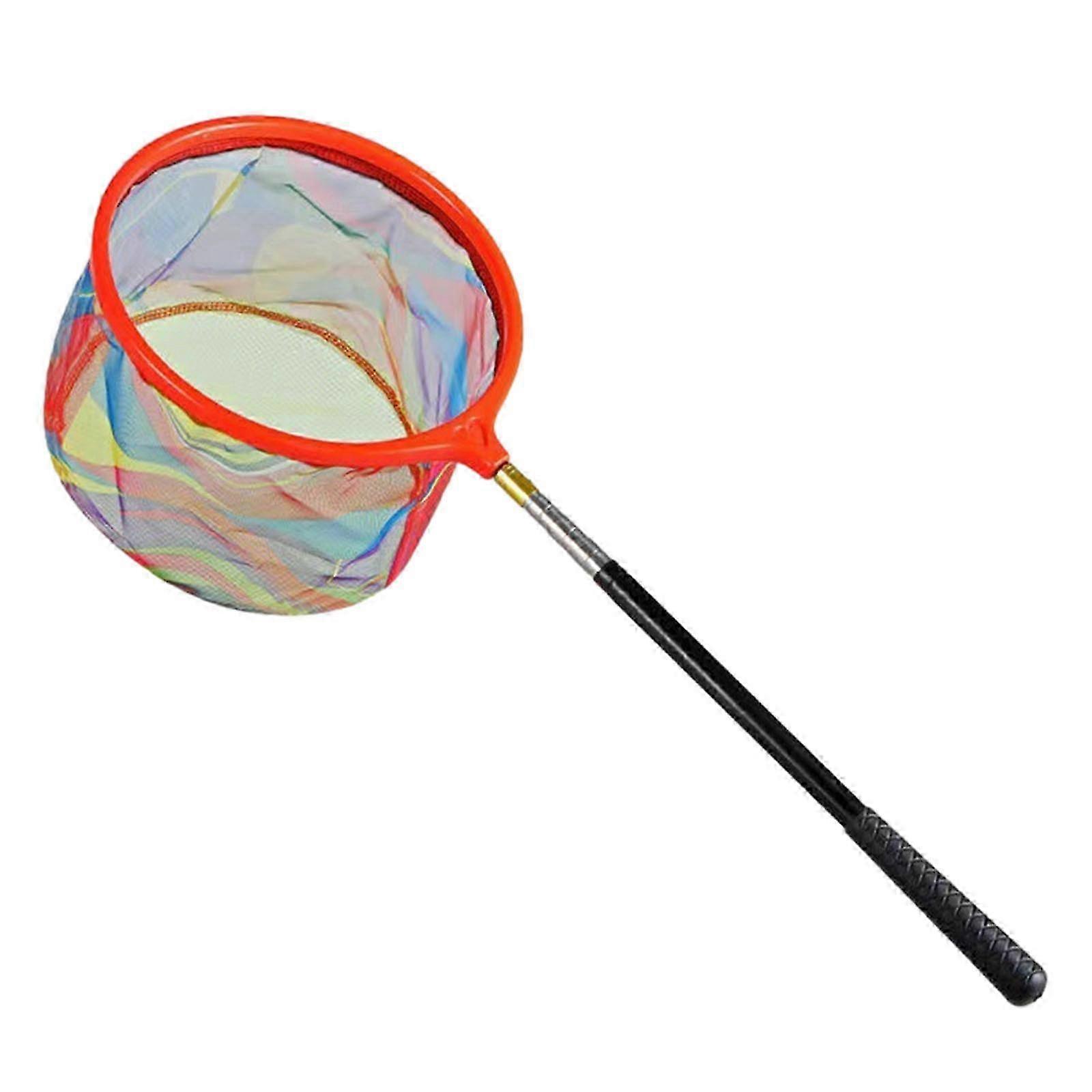 Kids Telescopic Fish Net Perfect For Extendable And Non-slip Grip Of Colorful Tools For Catching Insect Fish 2025