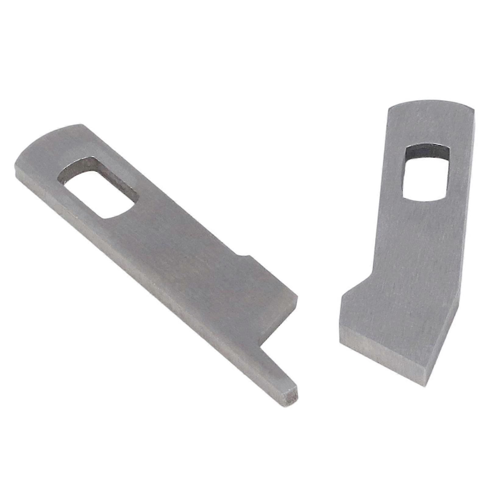 Sewing Machine Upper Lower Blade Set Accurate Stainless Steel Sewing Machine Blade Replacement 26-27s