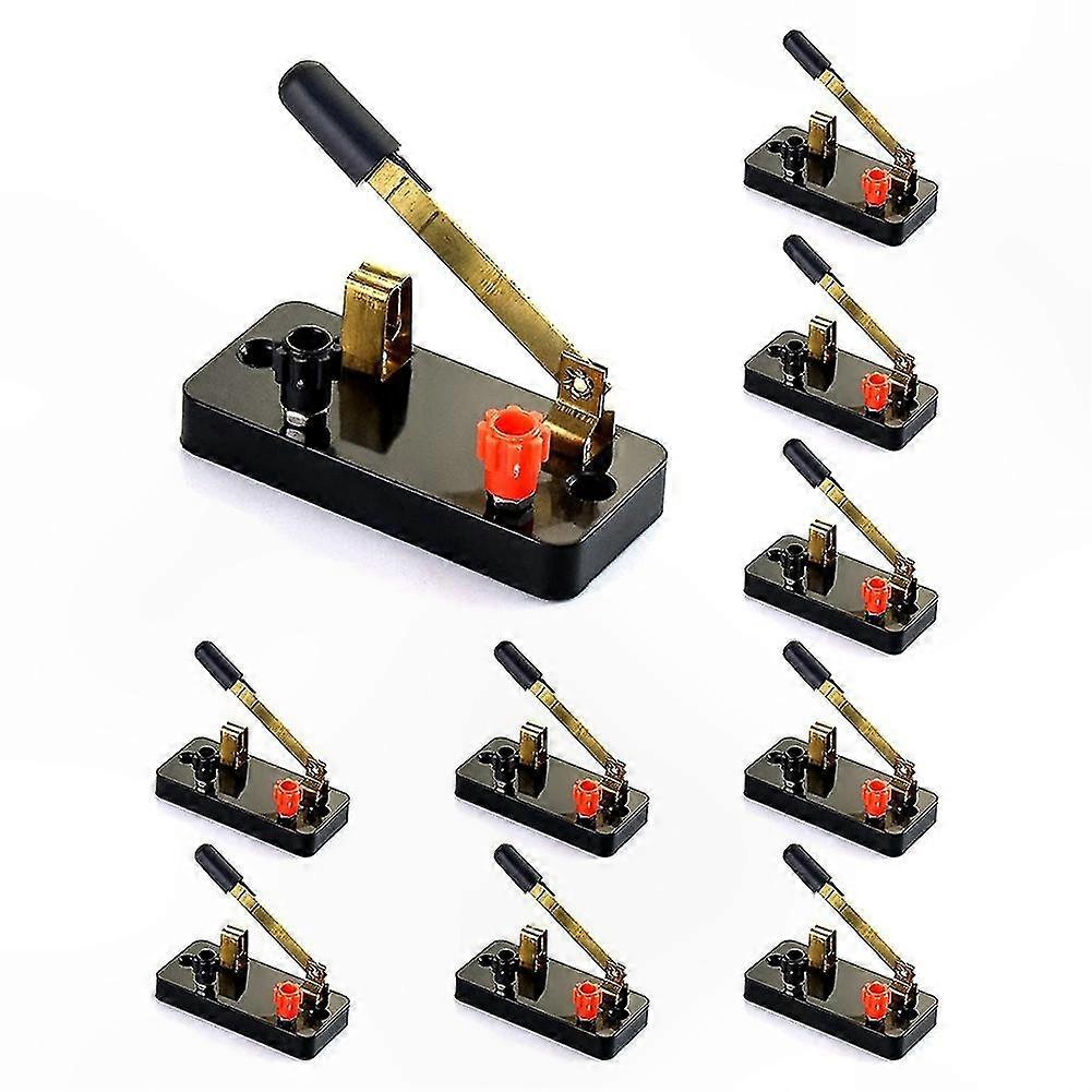 10Pcs Knife Switches for Physics Lab & School Electronics Projects