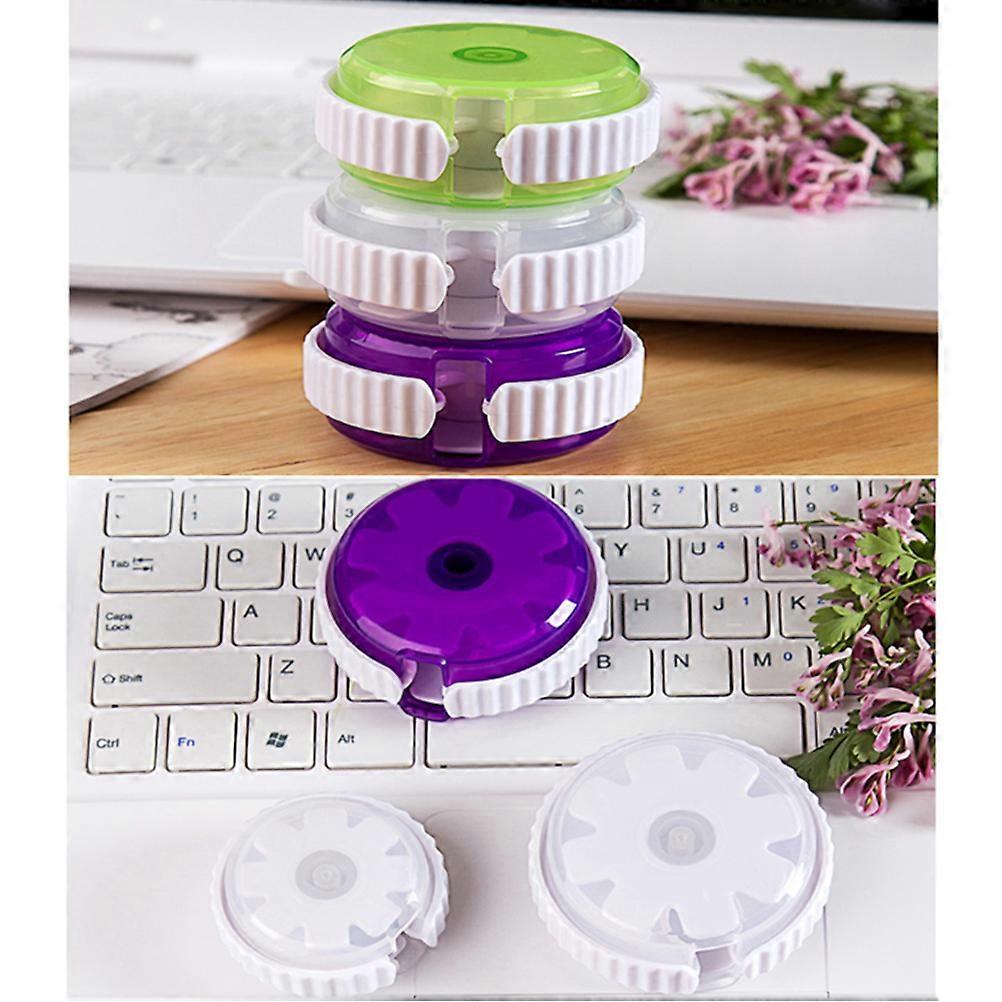 Earbud Storage Compact Cable Wire Management Data Cable Organizer White Small 1Pcs