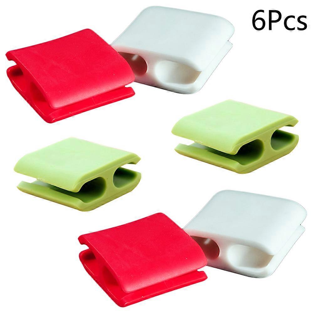 Cable Organizer Silicone Cable Holders for Wire Management 12Pcs