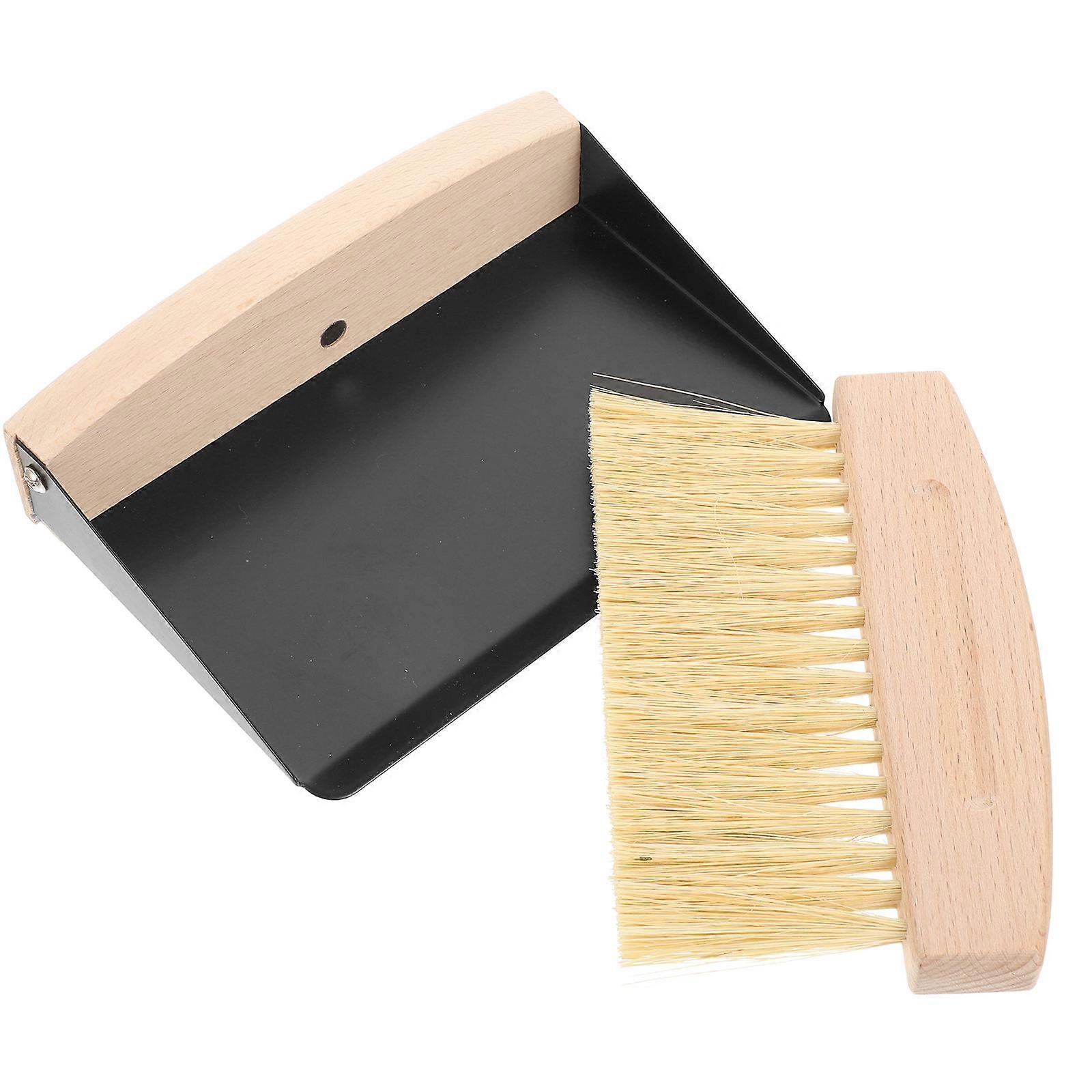 Small Broom Desktop Cleaning Broom for Dustpan 3Sets Mini Tabletop Cleaning Kit