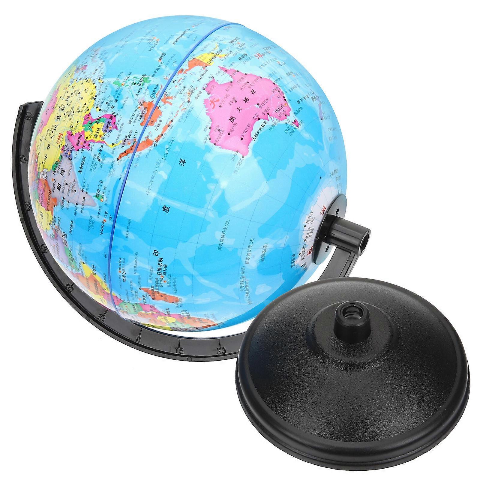 Modern Globe Saving Pot for Storage with Blue Vacation Fund Jar