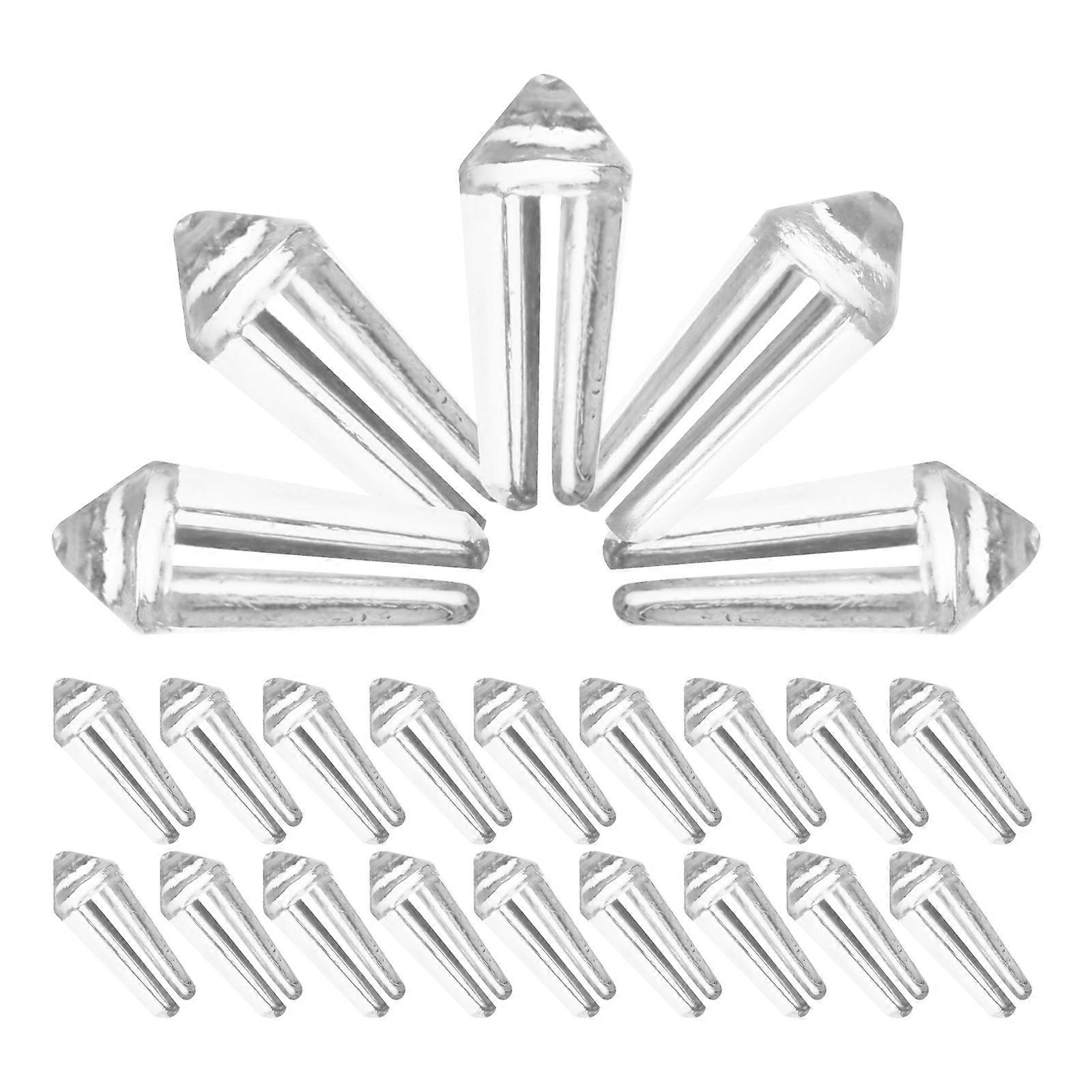 Flight Wing Saver Flight Wing Protector for Darts Accessories Transparent Plastic Tail Wing Protection 40Pack