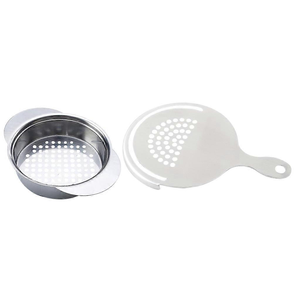 Stainless Steel Can Strainer Can Filter with Handle 3Sets for Kitchen