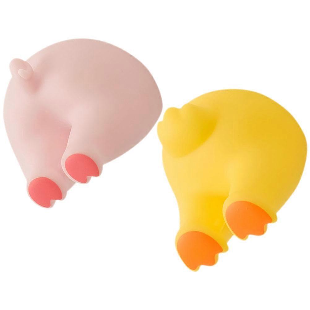 Animal Hook Wall Toothbrush Holders for Bathroom Storage 2Pcs