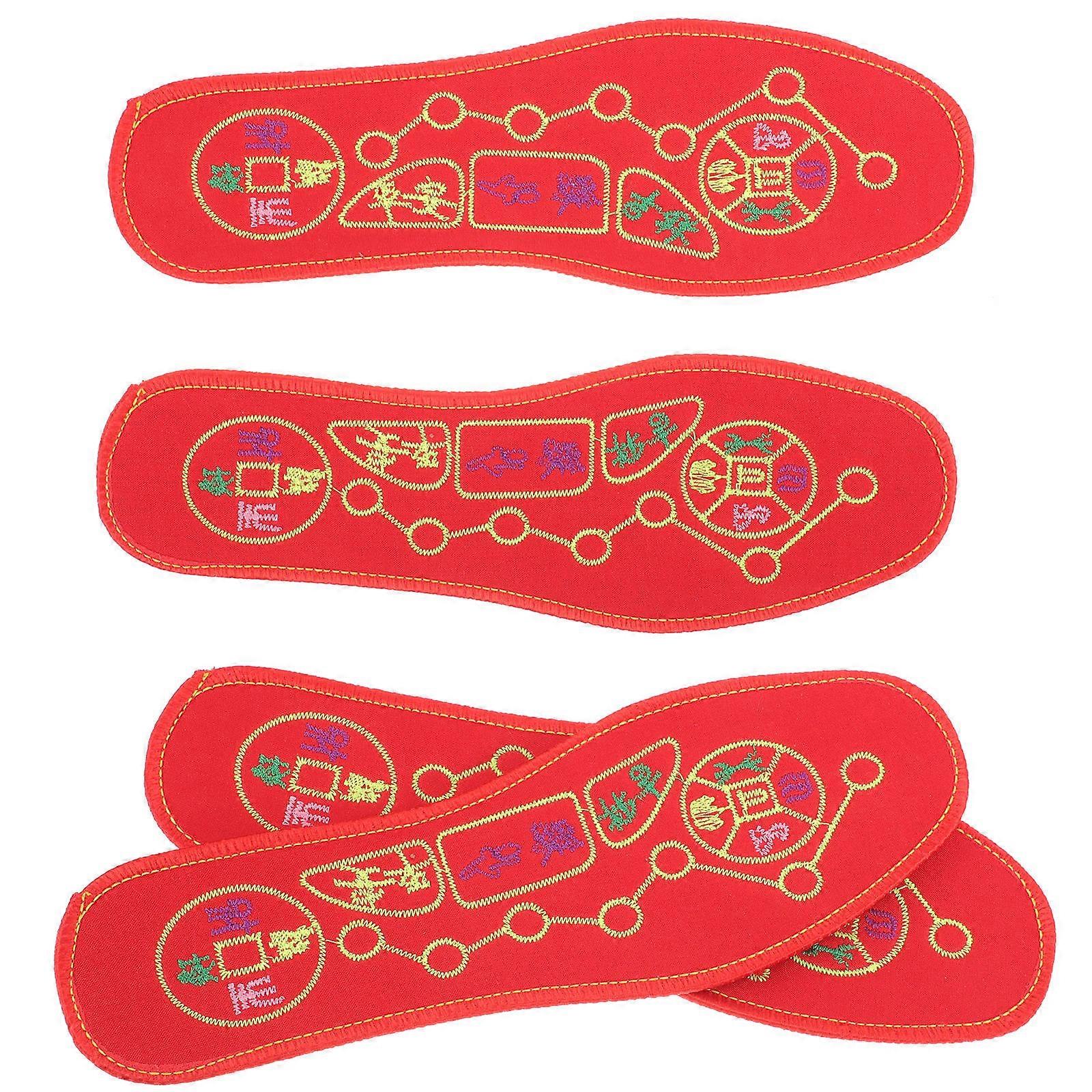 Open Luck Running Shoe Inserts Cotton Material 2Pairs