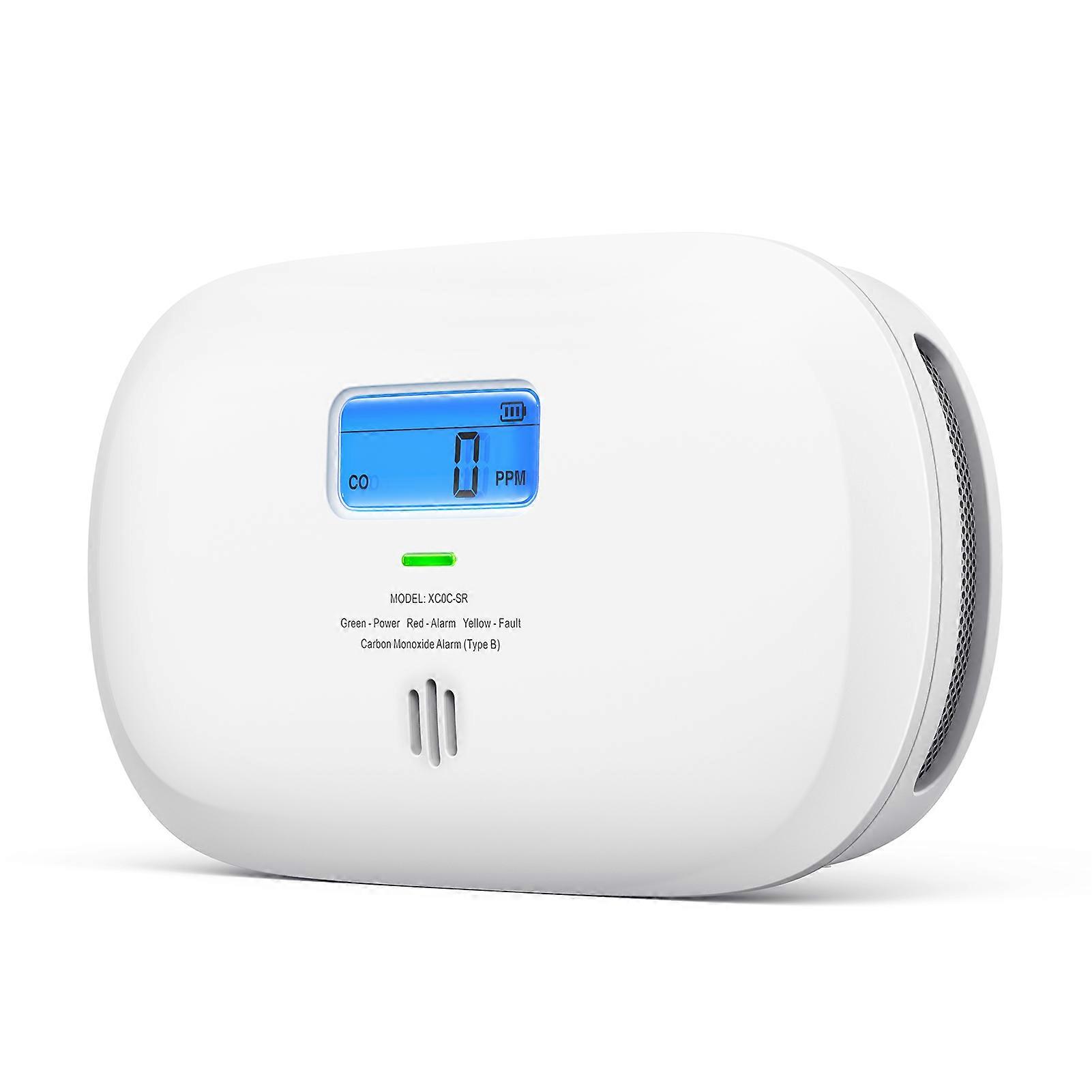 X-Sense XC0C-SR Portable Carbon Monoxide Detector with Digital Display