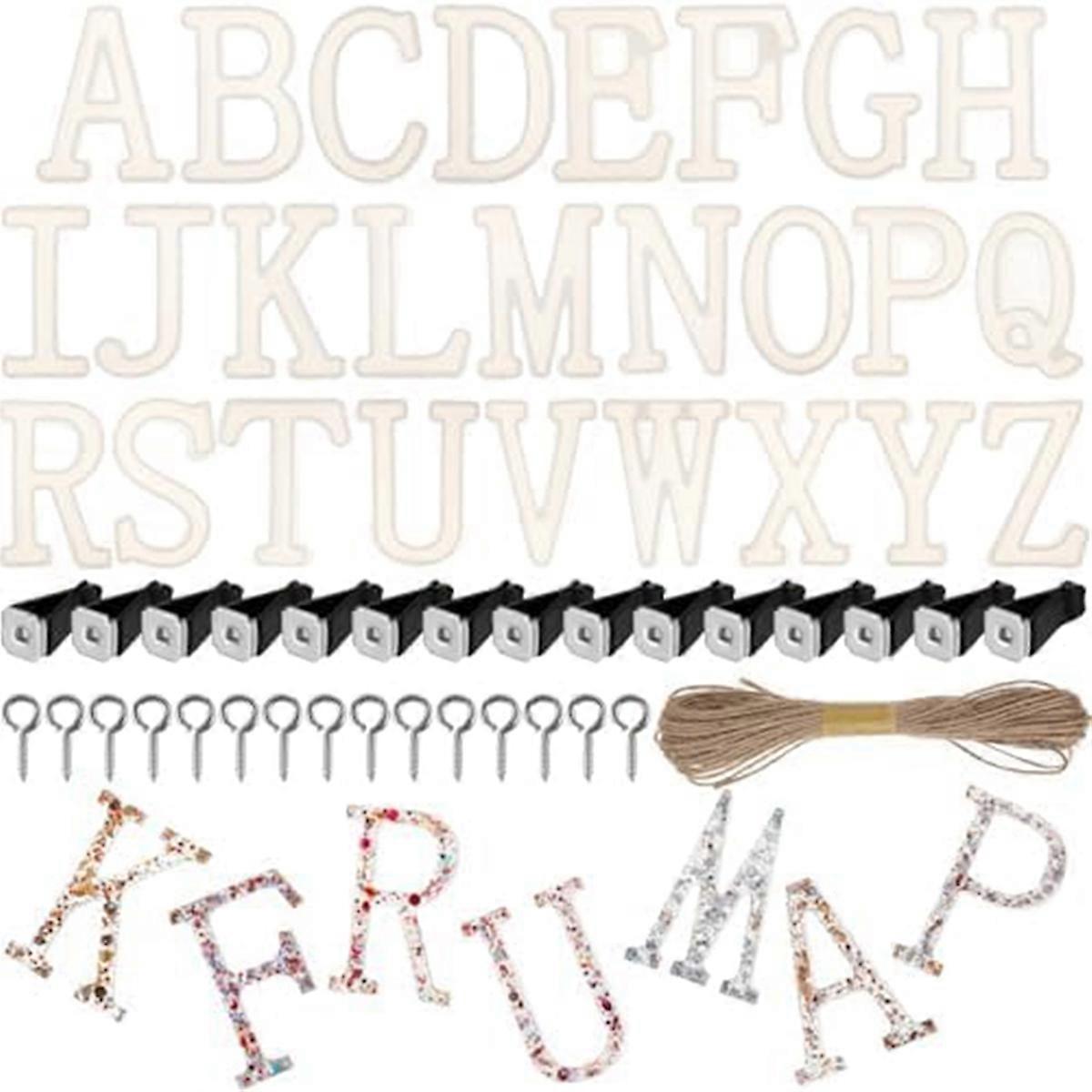 Silicone Alphabet Molds with Car Vent Clips