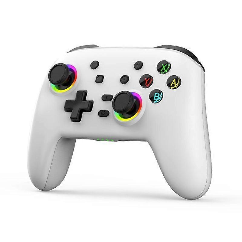 Wireless Bluetooth Gamepad for Nintendo Switch / Switch PRO (White)