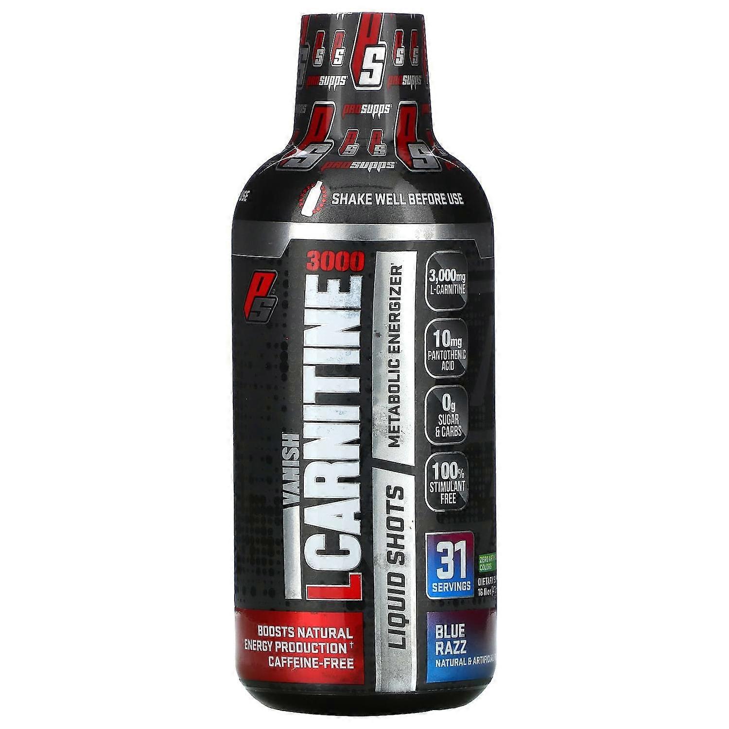 ProSupps, L-Carnitine 3000, Blue Razz, 16 fl oz (473 ml)
