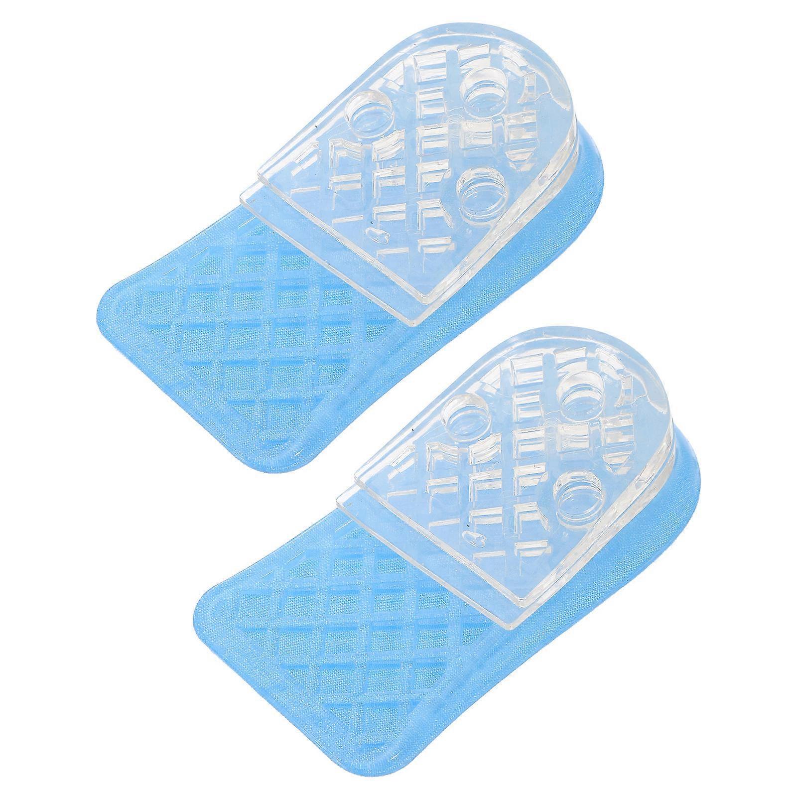 Height Increase Insole Heel Lift Inserts for Adjusting Height 2Pcs White