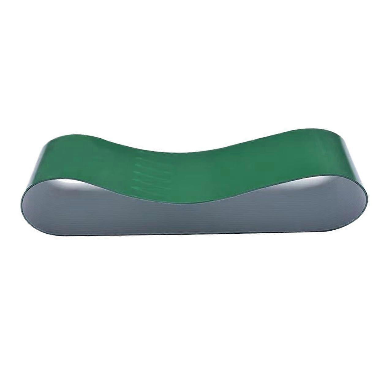 Industrial PVC Green Conveyor Belt 800850mm Wide 1535mm Thick Transmission Belt Perimeter Design