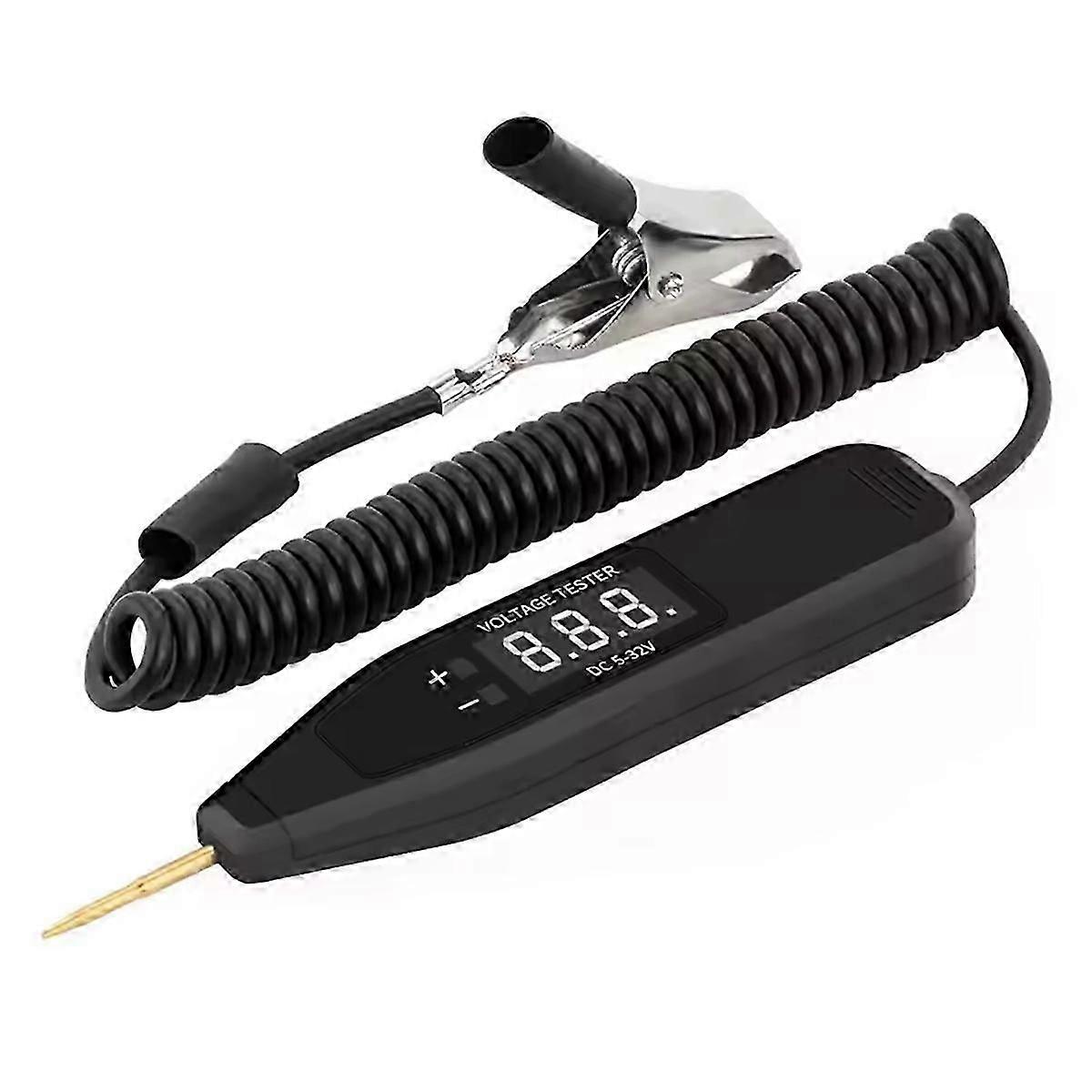 Digital voltage test pen for cars 5-32V circuit power probe