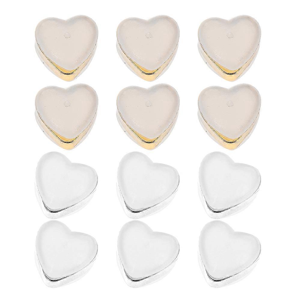 Delicate Silicone Earring Backs for Studs Replacement 24Pcs Set
