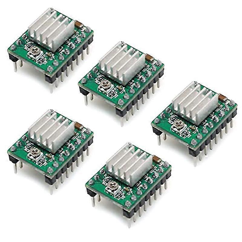 Stepper Motor Driver Module Heat Sink A4988 Stepstick 3d Printer Controller
