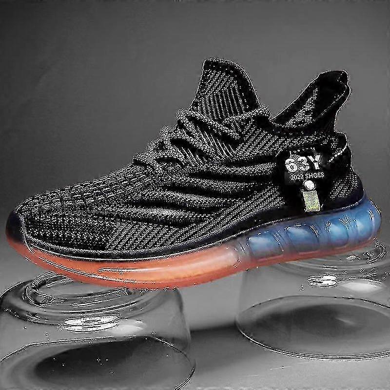 Buty męskie Trampki Lekkie buty do biegania Tenisowe Buty Yeezy Markowe Buty z fluorescencyjną podeszwą Buty codzienne Air Sport Sneaker 26s