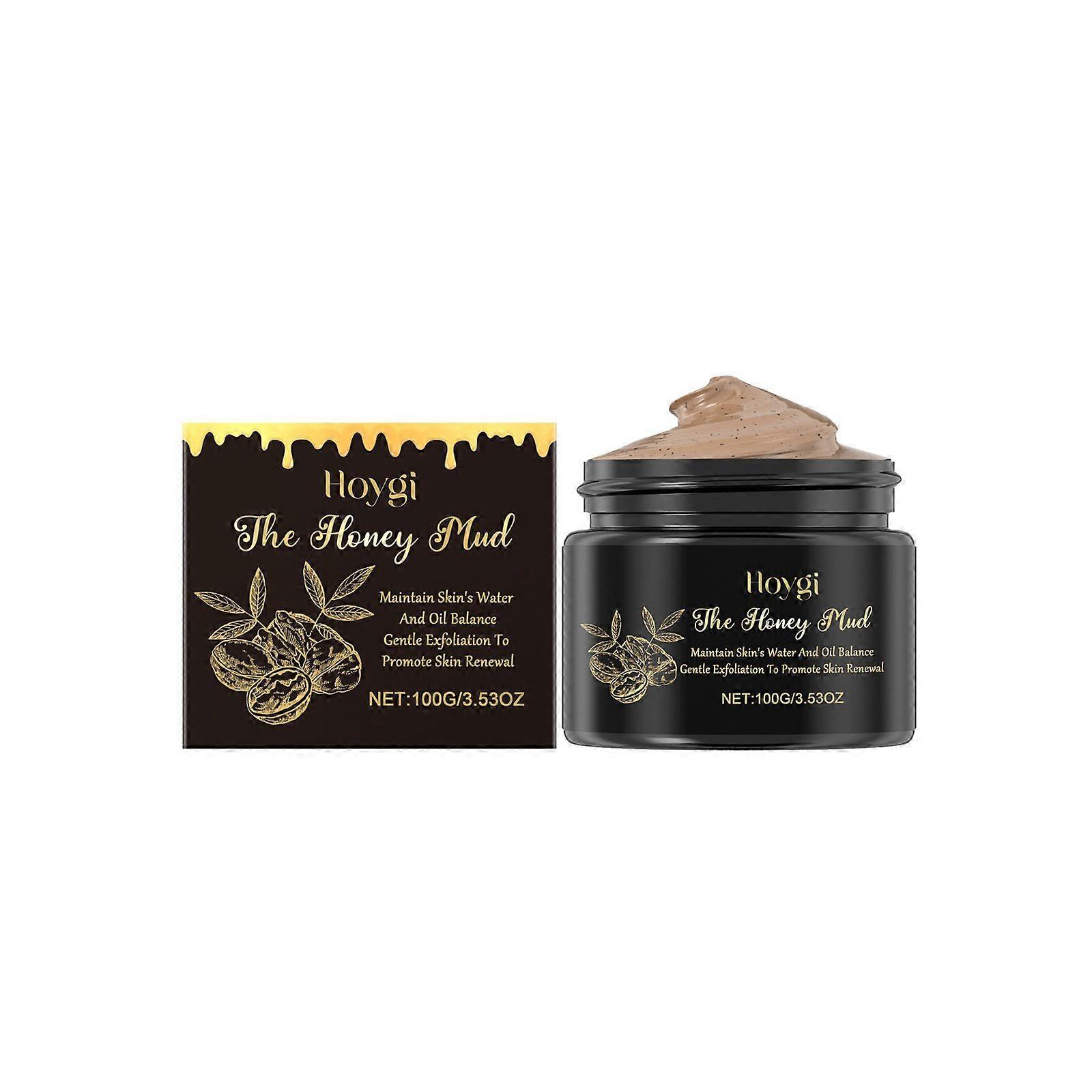 Hoygi Honey Scrub, Nourishes, Moisturizes, Gently Controls Oil And Cleanses Skin With A Refreshing, Non-Sticky Scrub