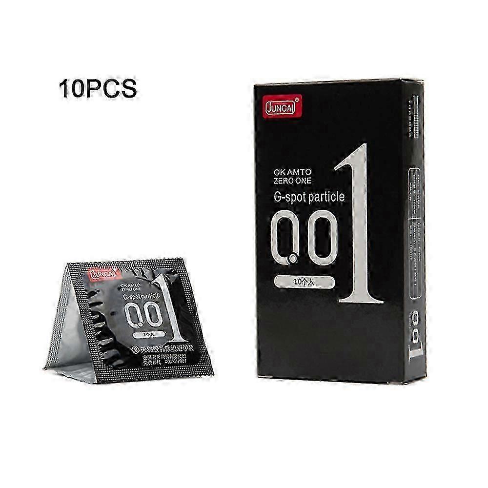 10pcs 0.01mm Ultra Slim - Invisible Lubricated For Men