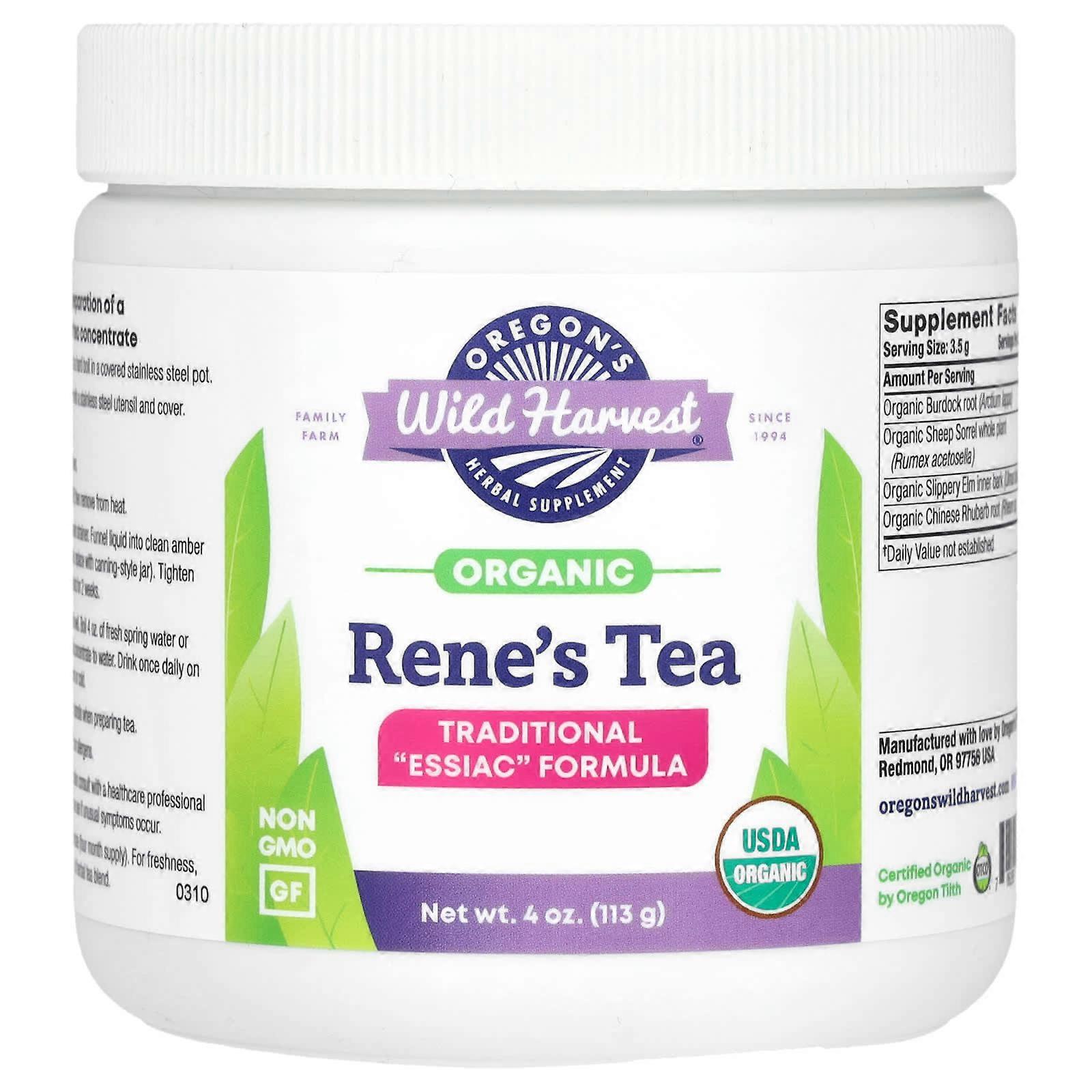 Organic Rene's Tea, 4 oz (113 g)