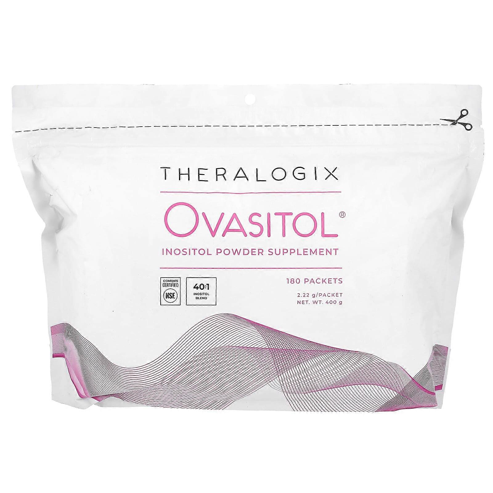 Theralogix, Ovasitol, 180 Packets, 2.22 g Each