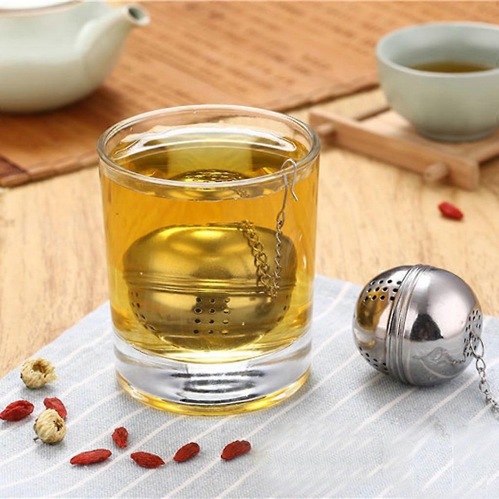 Stainless Steel Ball Loose Tea Leaf Strainer Herbal Spice Filter Diffuser Bakeware Set Kitchen Tool Set